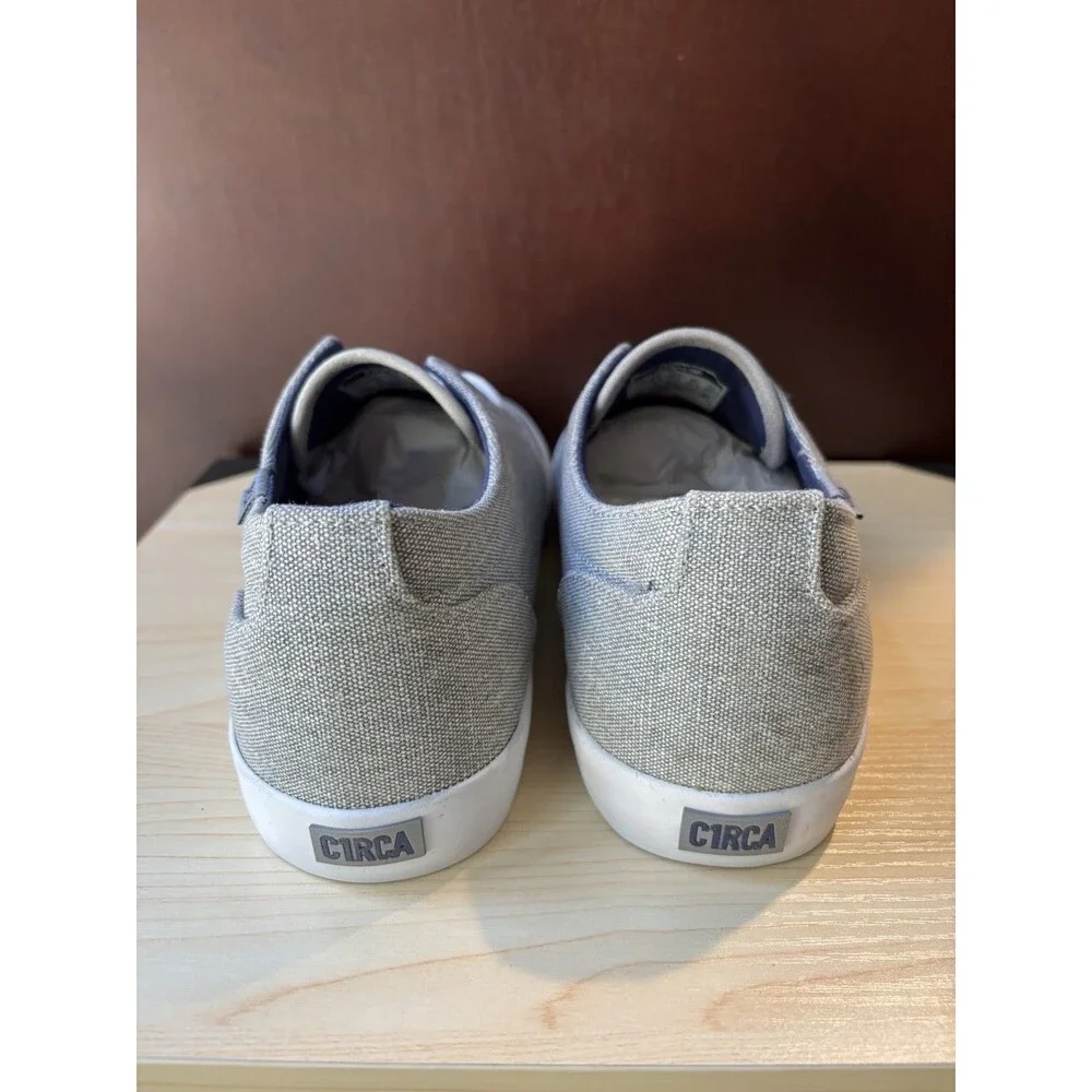 New NIB C1rca Drifter Gray Washed / White Skateboard Shoes Mens Sz 9 Women 10.5